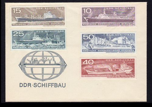 DDR-Schiffbau Ersttagsbrief